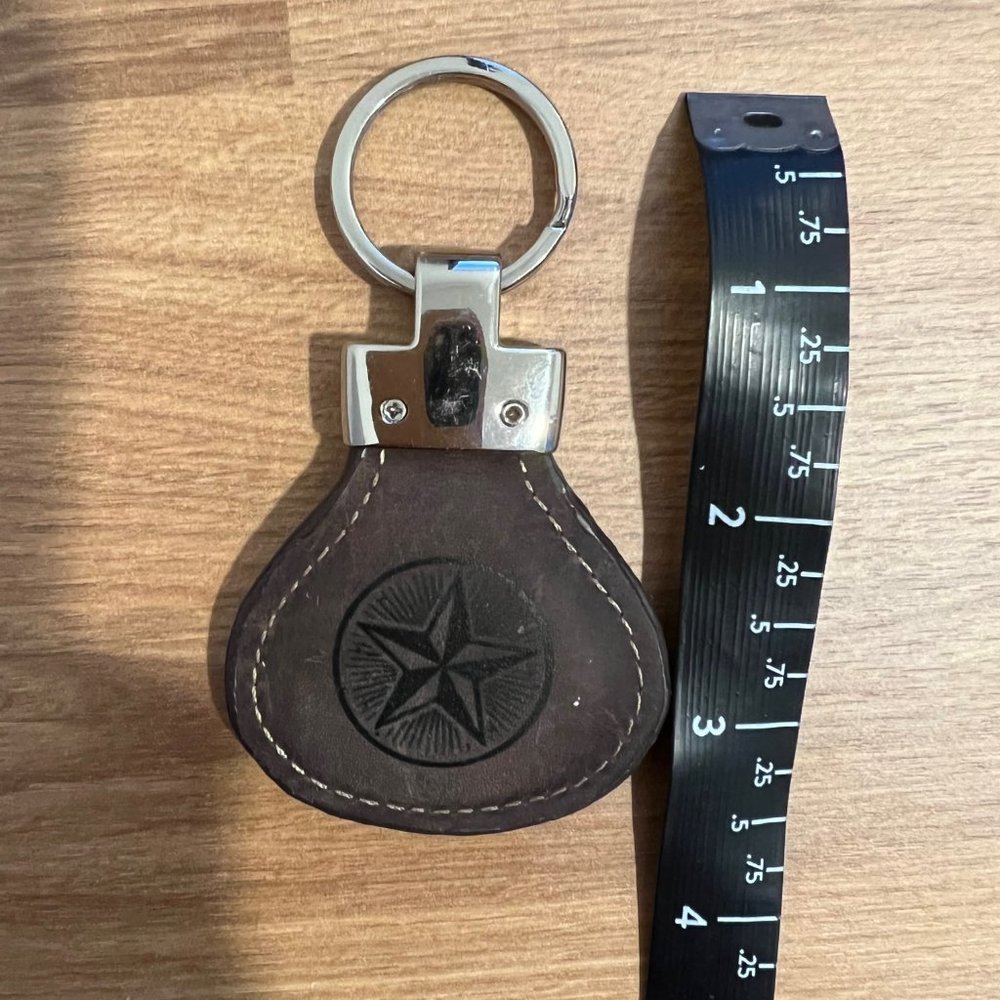 Vintage Marlboro leather key chain